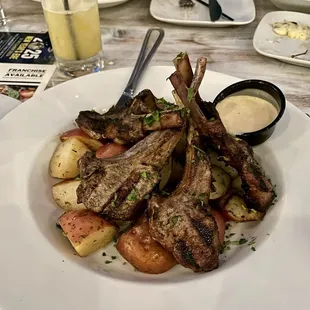 Lamb Lolipops were overcooked