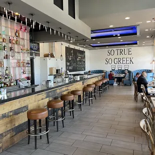Bar area