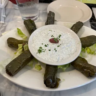 Stuffed Grape Leaves