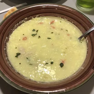 Chicken lemon rice soup-- everything I could have asked for! Amazing!