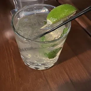 Mint Moscow mule