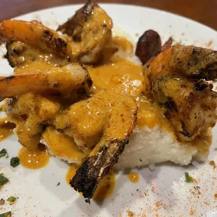 most delicious shrimp and grits around!