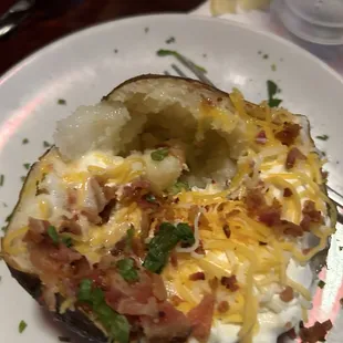 AC Steakhouse loaded baked potato!!!