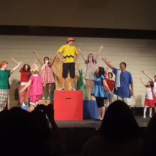 Summer camp production of &quot;You&apos;re A Good Man, Charlie Brown&quot; put up in two weeks!!