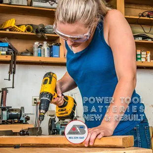 We rebuild your old Power Tool batteries