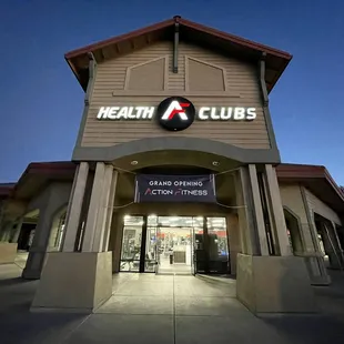 Outside View. Now officially opened 24 Hour Fitness Center