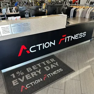 entry, love the floor mat and sleek branding