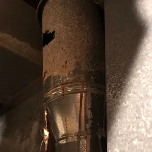 Flue pipe gone bad