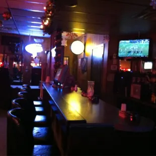 a man sitting at the bar
