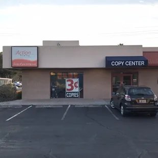 Store front at new location.