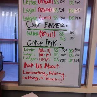 Fine prices