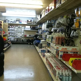 Action RV's retail parts and accessory store.