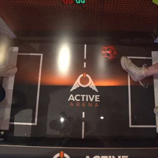 very fun soccer table game!