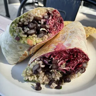 Saucy BBQ Burrito