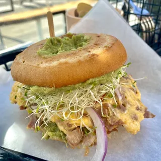 Prosciutto Egg-El Sandwich