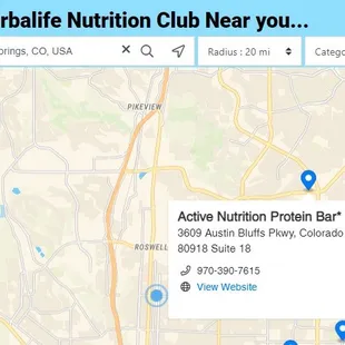 Following up on Shelly T's review from 7/22, this is affiliated with Herbalife.