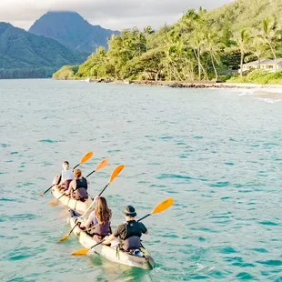 The view of the far side of Kahana Bay. Rent a kayak and try it out!