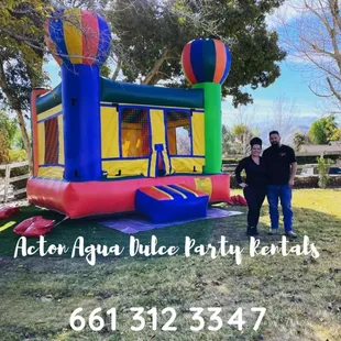 Family owned local party rental business serving the Acton and Agua Dulce areas!
We bring the party! 
661 312 3347