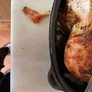 A season hair in my chicken