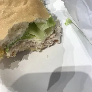 Found a wonderful surprise in my sandwich :)