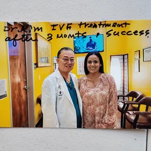 Dr.Kim.  IVF ..treatment  after  3 months  SUCCESSFULLY..!!!