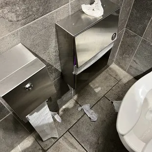 More trash