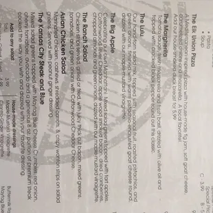 4th menu page