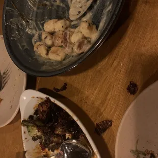 Gnocchi and Brussels - phone did not eat first