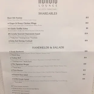 Menu!