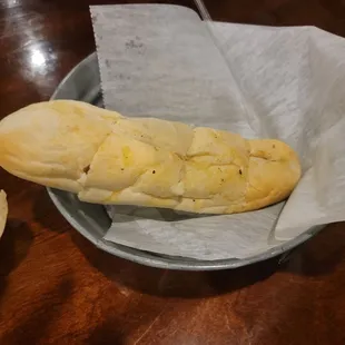 Bread with oil