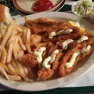 Wonderful perch dinner!!!