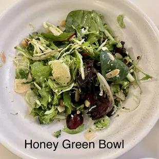 Honey Green Bowl