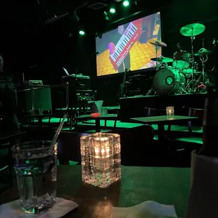 Seat by the stage