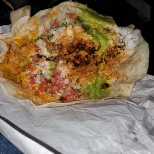 $11 burrito, where's the meat...I'll wait