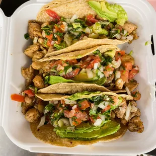tacos, food