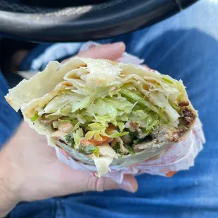 Pollo Asado Burrito