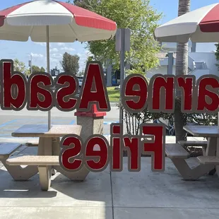 The outside from the inside.