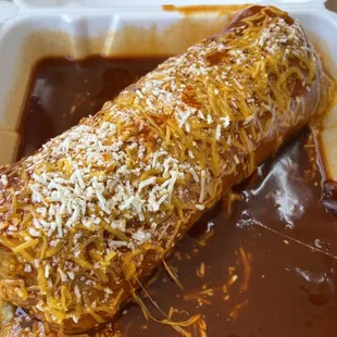 The Wet Burrito will either fill you up or send you straight into food coma' (goodnight!)