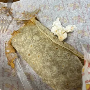 Bean &amp; Cheese Burrito