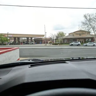 Located across Safeway and Starbucks