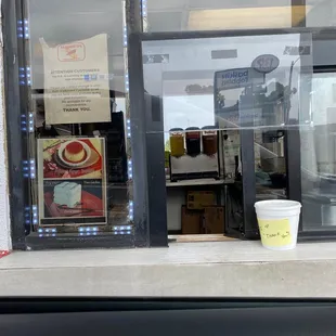 Drive thru window