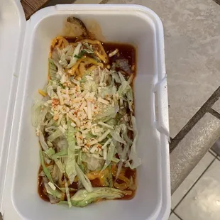 Chile Relleno al la carte.