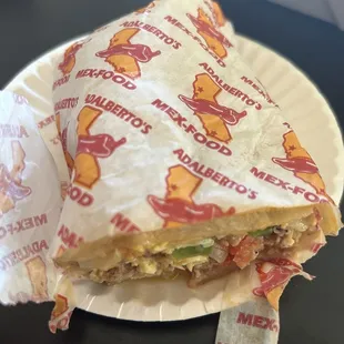 Machaca burrito