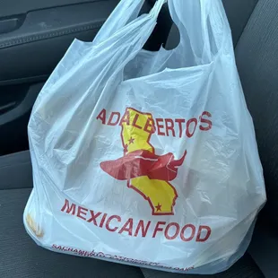 Secured the bag!