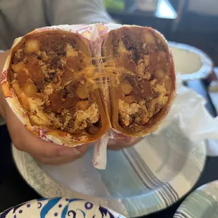 Chorizo burrito