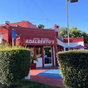 Store entrance as you leave the drive Thru