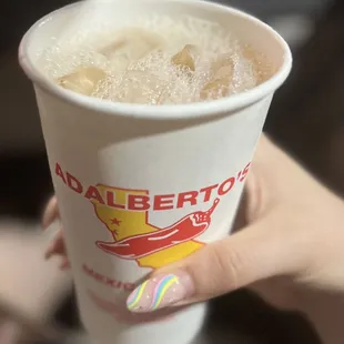 Horchata Agua Fresca~ This sweet horchata is absolutely incredible, 5/5 stars!