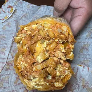 21. Chorizo &amp; Potatoes Burrito