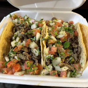 Carne asada tacos