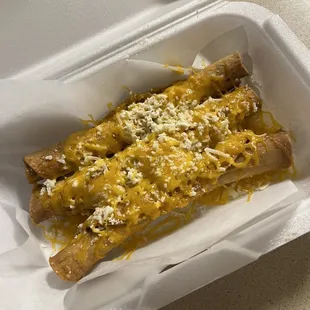 Rolled taquitos
